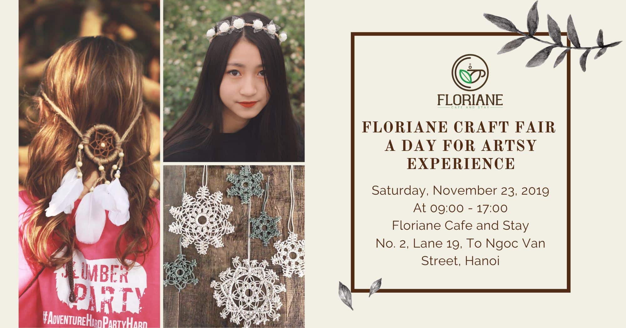 Floriane Cafe Hanoi Craft Fair 1122