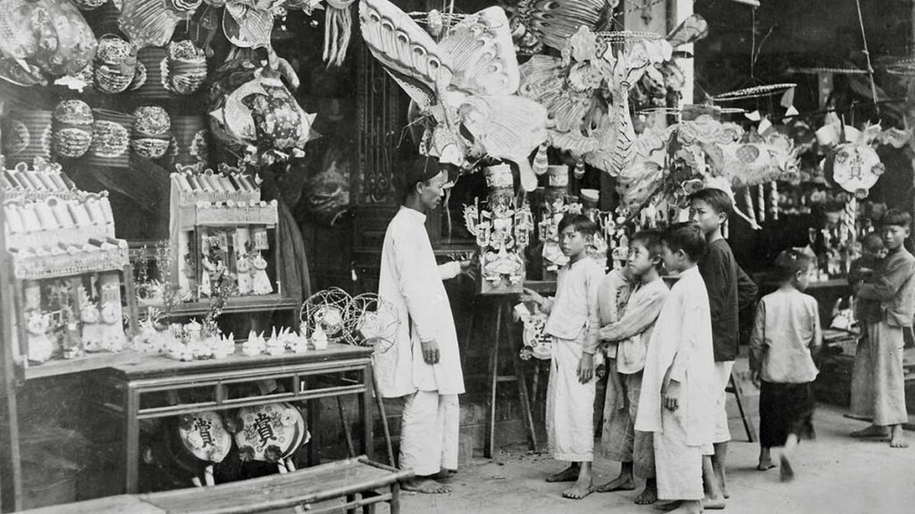 Hanoi Marketplace 1932 Manhhai