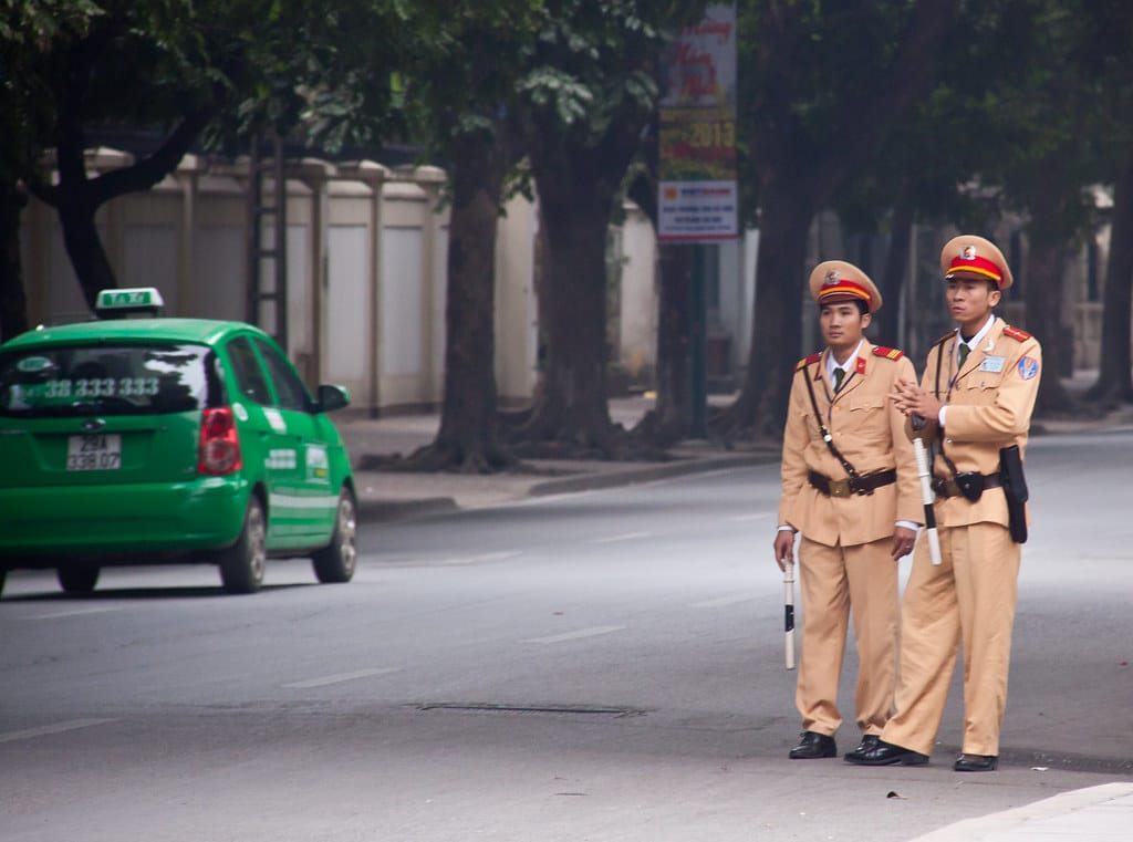 Hanoi Police Low Crime