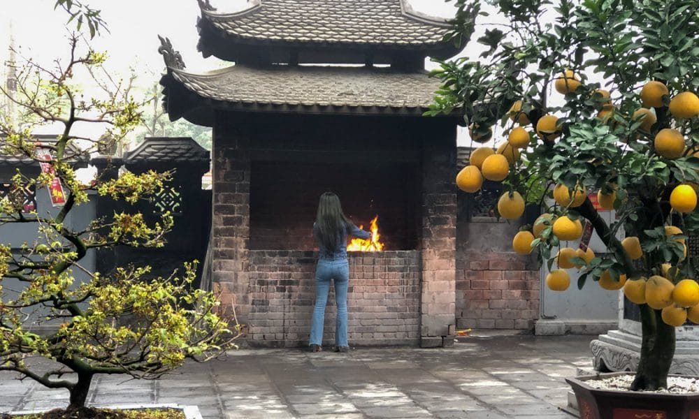 Single Woman Praying