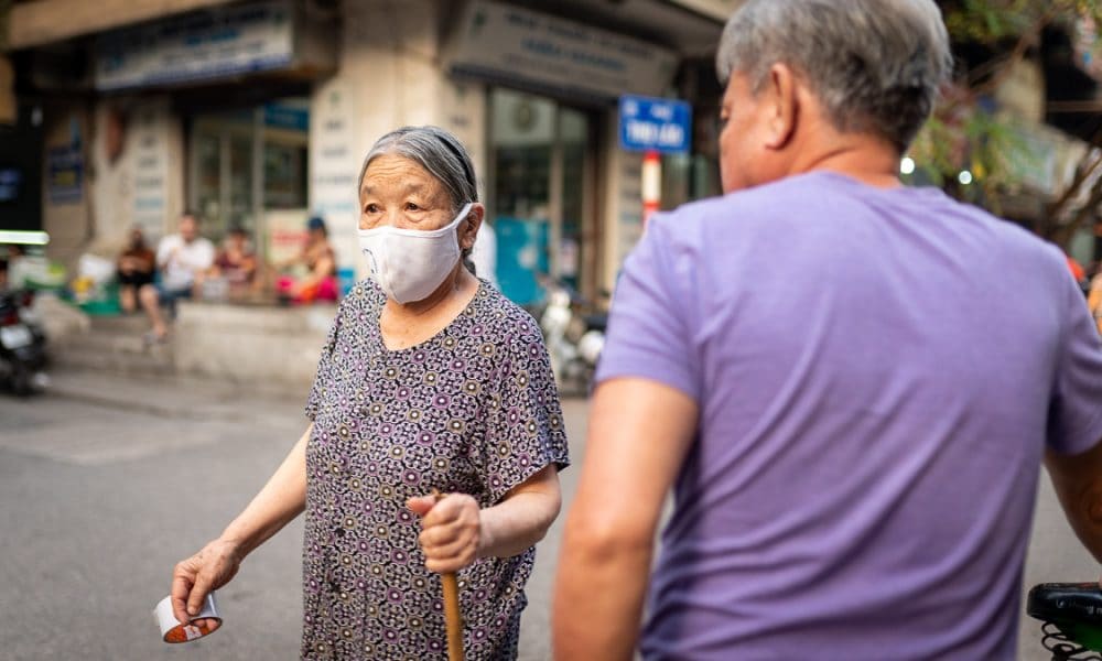 Corona Virus Hanoi Vietnam 02 2