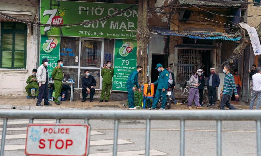 Corona Virus Hanoi Vietnam 08