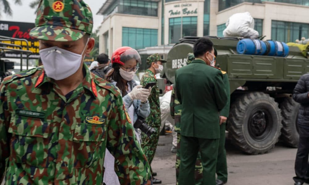 Corona Virus Hanoi Vietnam 09