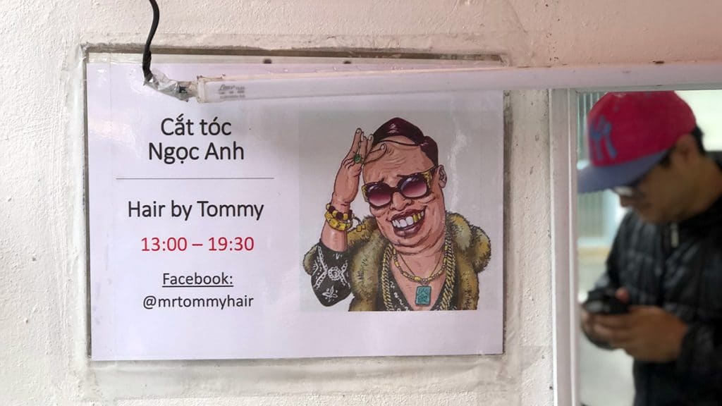 Deaf Hanoi Barber Tommy