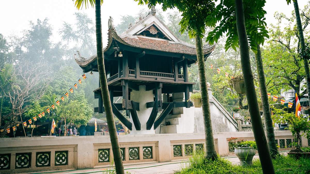 Hanoi Temple One Pillar 7