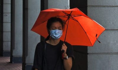 Corona Vietnam Mask Umbrella