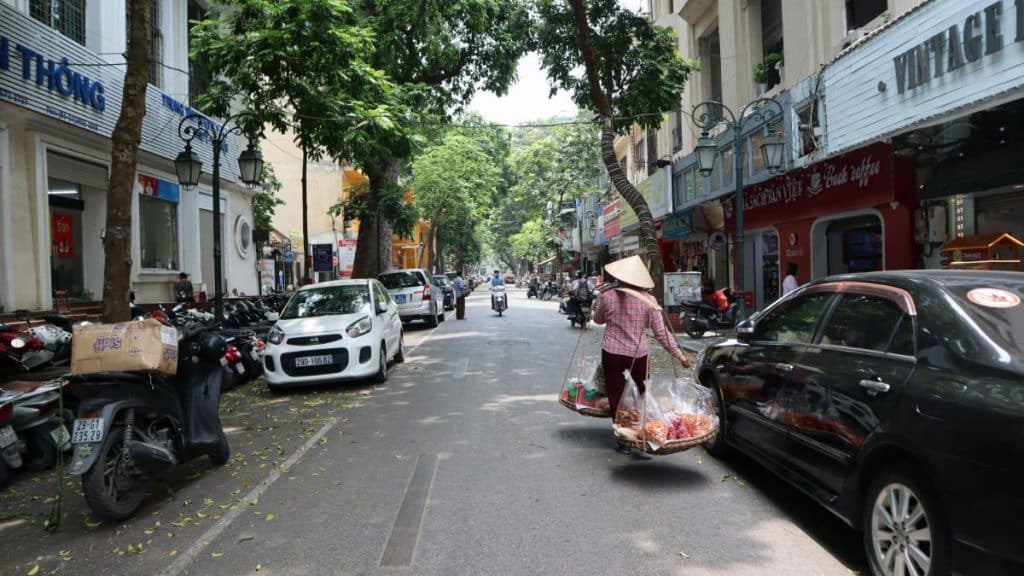 Book Street In Hanoi