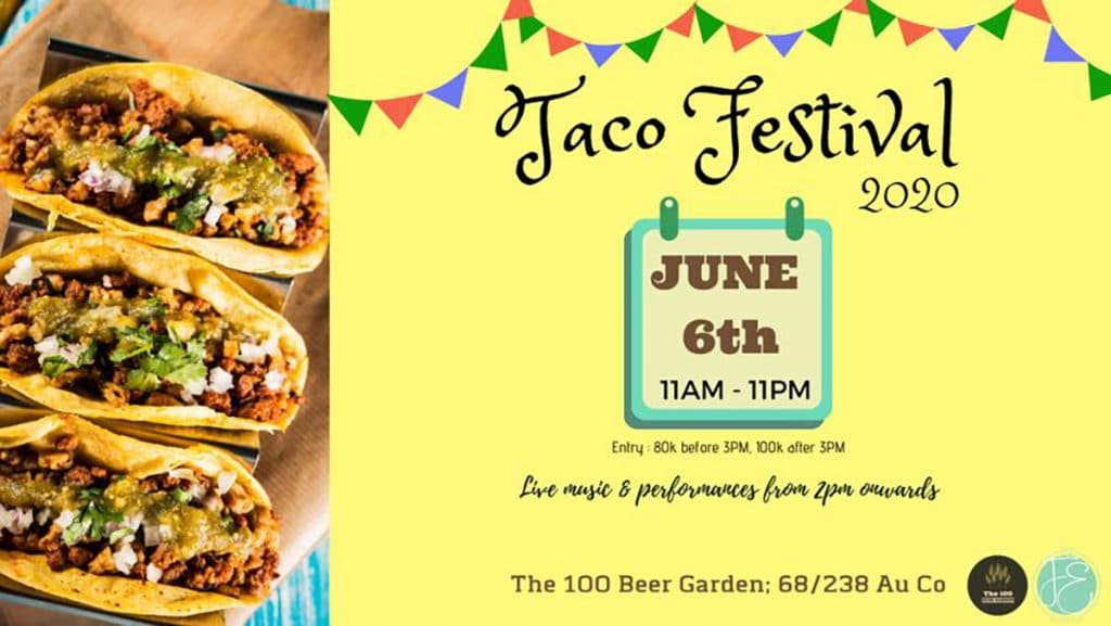 Taco Festival Poster