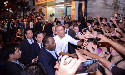 Obama And Hanoi People