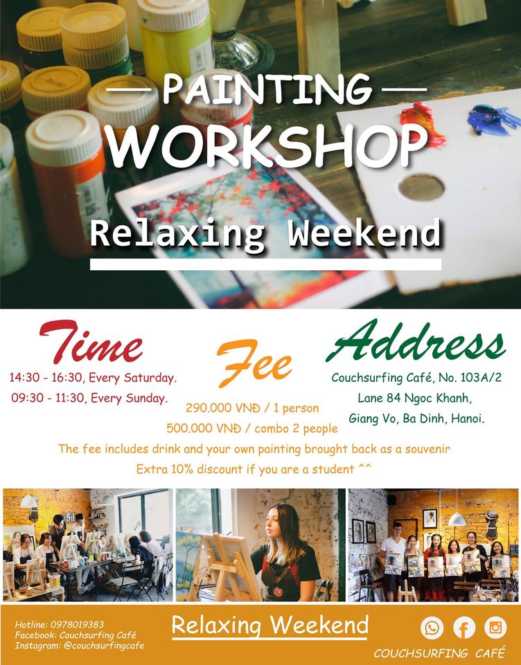 2412 CouchSurfing Cafe Painting Workshop