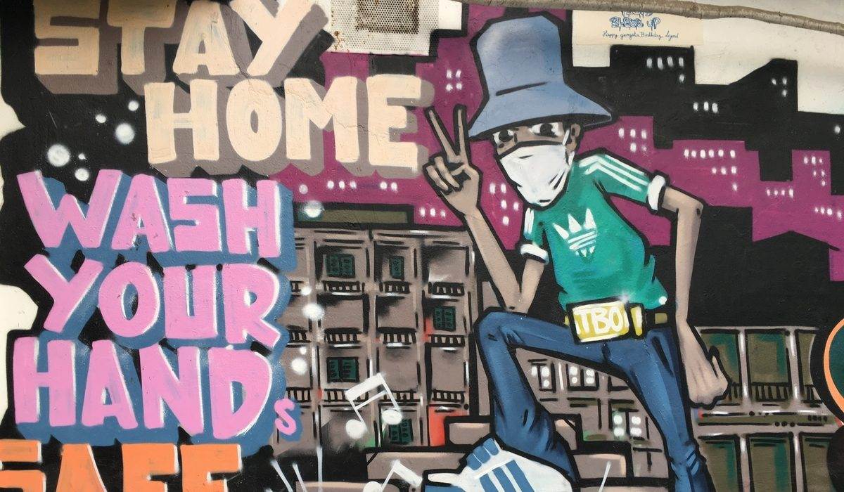 Stay Home Hanoi Graffiti Rez